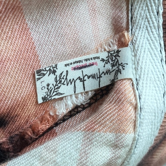 Free people Tie Dye Frayed Oversized Top - Picture 5 of 5